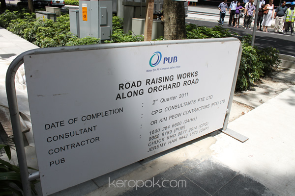 Orchard Road - Road Raising 