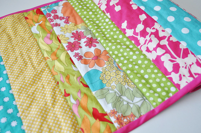 Quilted Summer table runner