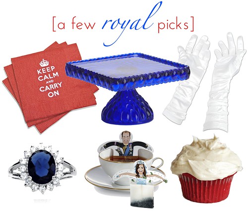 royal wedding cake stand. cocktail napkins, cake stand,