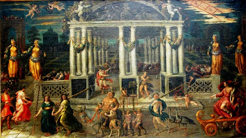 The Festival of Bacchus, from the 18th Century Italian School