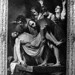 Peinture représentant le Christ descendu de la croix, Italie
