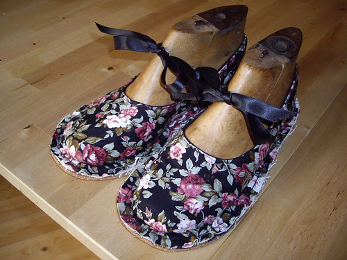Flowery Shoes