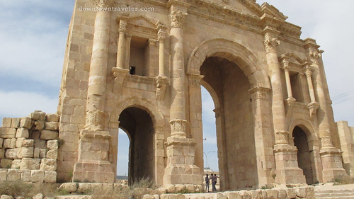 Ruins in Jerash Jordan