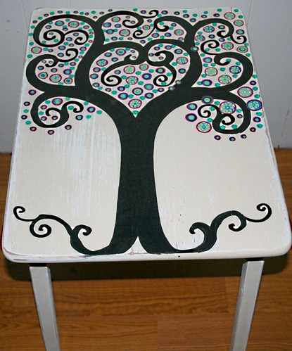 Side Table by Rick Cheadle Art and Designs