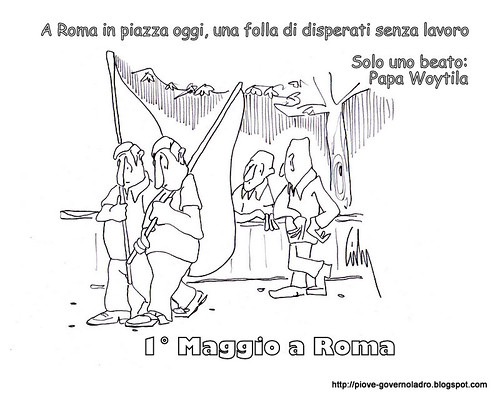 Primo Maggio a Roma by Livio Bonino
