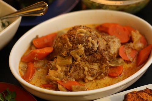 Milk Braised Veal Shoulder with Cumin Chili Rub