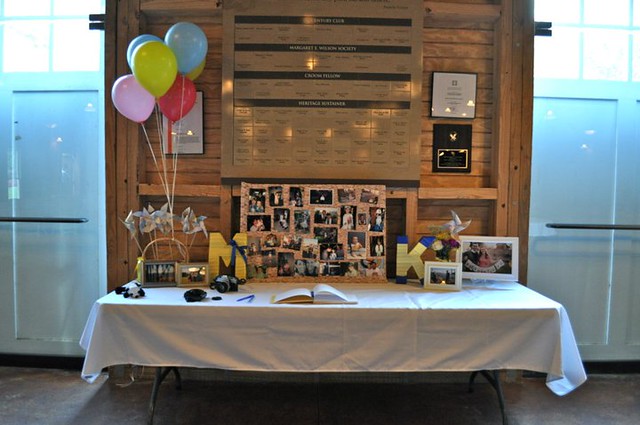 up themed wedding table