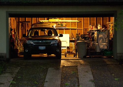 Evening garage grumpiness - #146/365 by PJMixer
