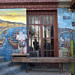 Delizioso murales del Hostal Bellavista (Cerro Bellavista - Valparaiso)