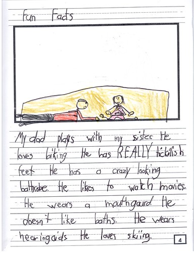 Julia's Father's Day book: page 4