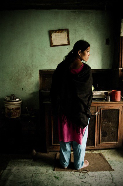 Carolin Weinkopf, Nepali Women, Kumbeshwar Technical School, Fairtrade