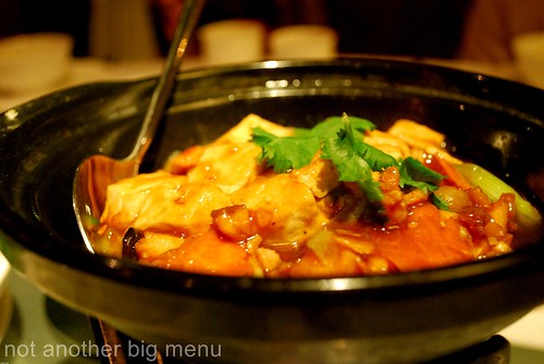 Pearl Liang, London - Chicken with salted fish in hotpot