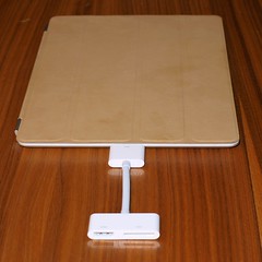 iPad2 mit HDMI-Adapter