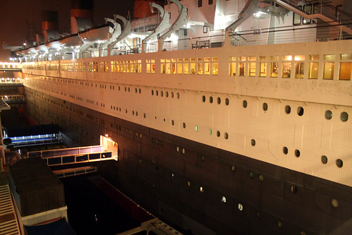 Queen Mary - Gangplanks at Night