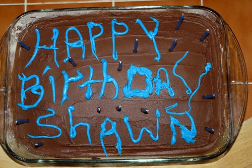 birthday cake 20. My irthday cake - Banana cake