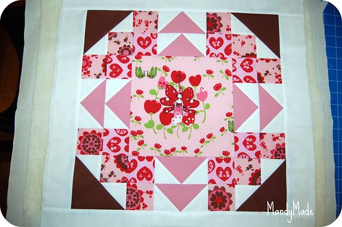 Pillow - before quilting