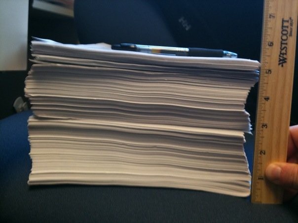 What happens when you print the contents of an EHR record for a single patient