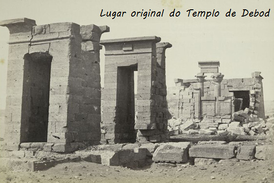 Templo de Debod - ubicación original