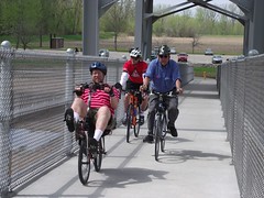 Jefferson City bike/ped river bridge--one of the many facilities across Missouri funded by Transportation Enhancements