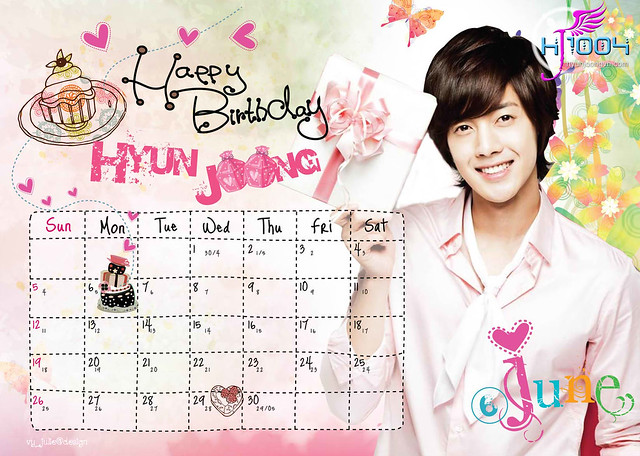 Kim Hyun Joong 2011 Calendar by Hyun Joong Vietnam 