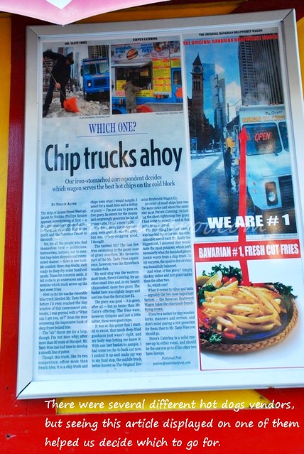 Article Displayed on Truck