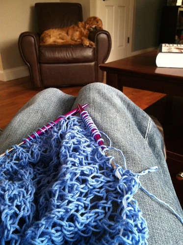 Afternoon knitting