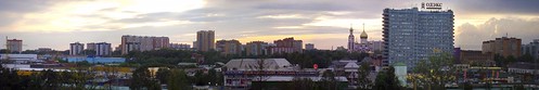   \ Panorama of Odintsovo city ©  Valeri Pizhanski