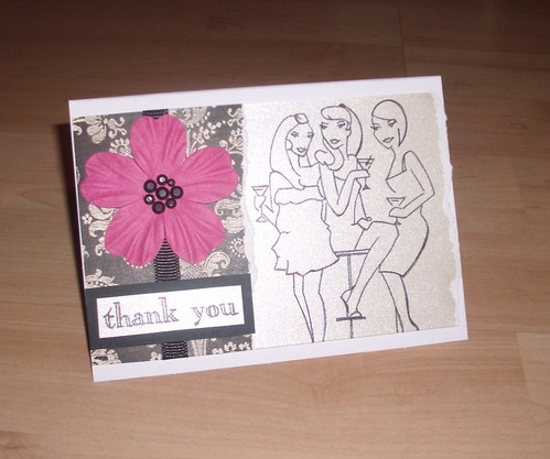 handmade thank you card designs. Handmade bridal shower quot;thank