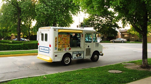 A local Good Humor ice cream truck.  Chicago Illinois USA. Friday, July 1st, 2011. by Eddie from Chicago
