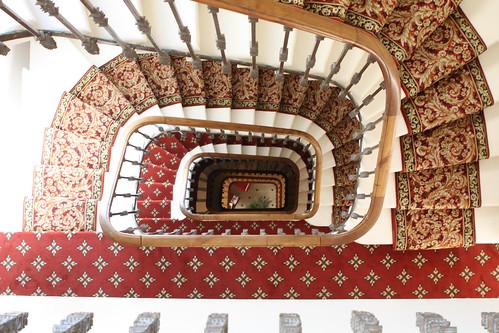 Hotel Staircase in Bordeaux