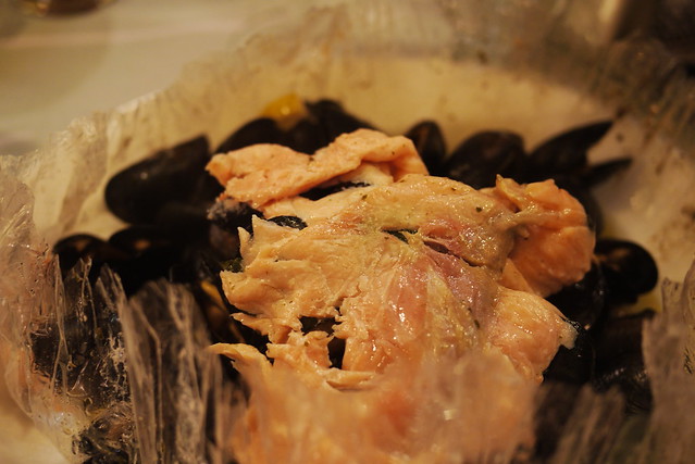 鮭魚淡菜