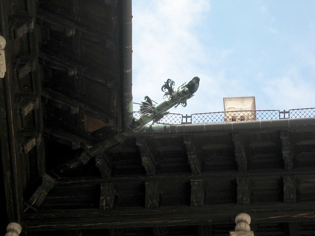 Dragon rain pipe, Wawels Castle, Krakow