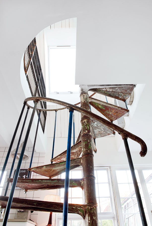 spiral staircase, hemma_hos_Marie_Olsson_Nylander_9