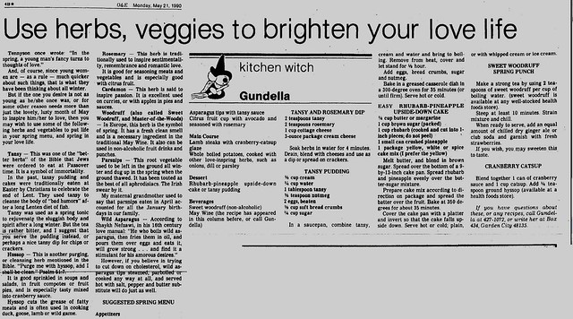 Kitchen Witch: Use hers, veggies to brighten your love life