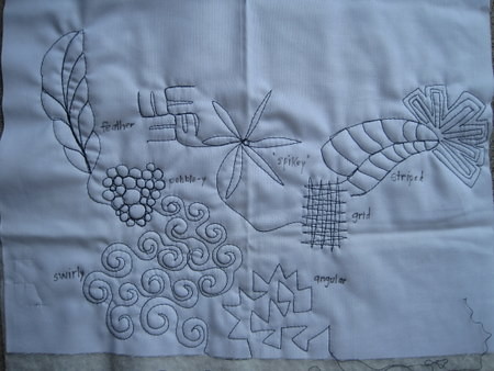 sewn line doodles