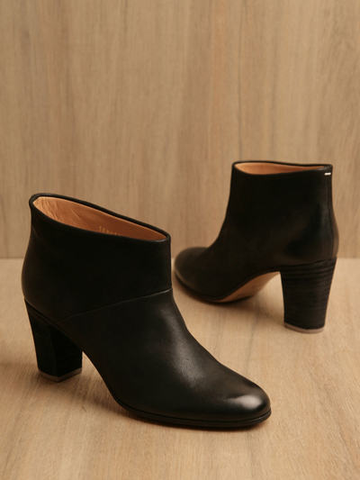 www.ln-cc.com Maison Martin Margiela 22 Women's Black Ankle Boots