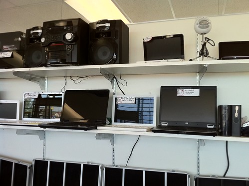 Laptops in an OKC Pawn Shop