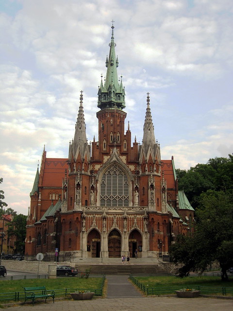 A church in Kazimierz, Krakow