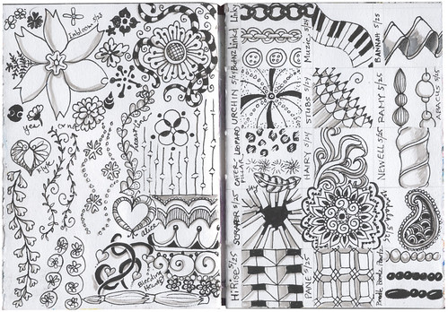 May Zentangles uncolored