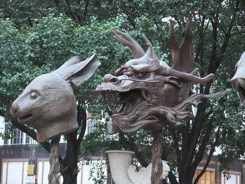 Ai Weiwei's Rabbit and Dragon