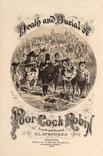 001- Death and burial of poor Cock Robin 1865- Henry Louis Stephens