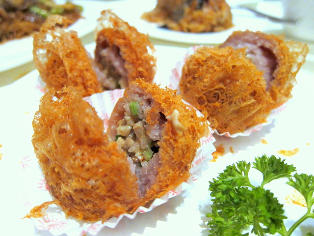 Deep Fried Yam Dumplings (Wu Kok)