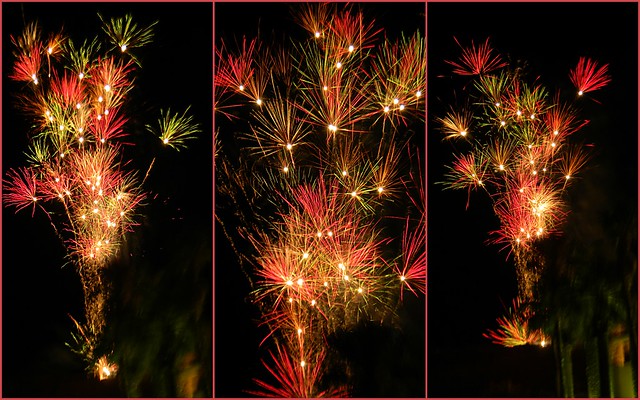 Firework Collage