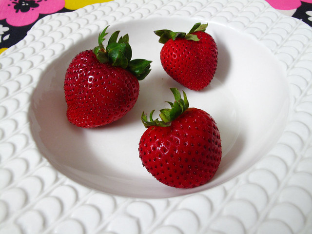 Yummy strawberries!