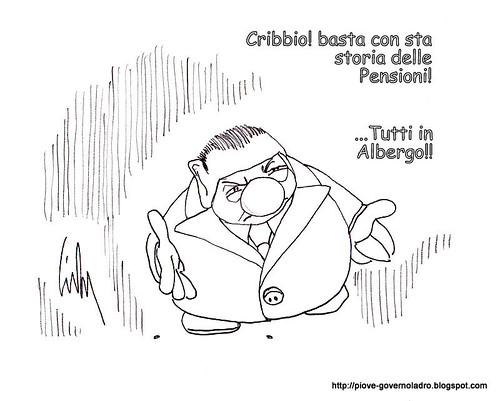 Inaccettabile stretta sulle pensioni by Livio Bonino