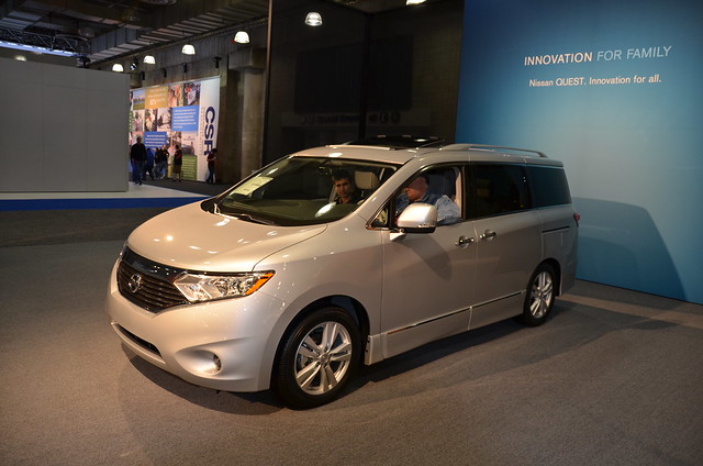 ny nissan quest 2012 nyautoshow2012