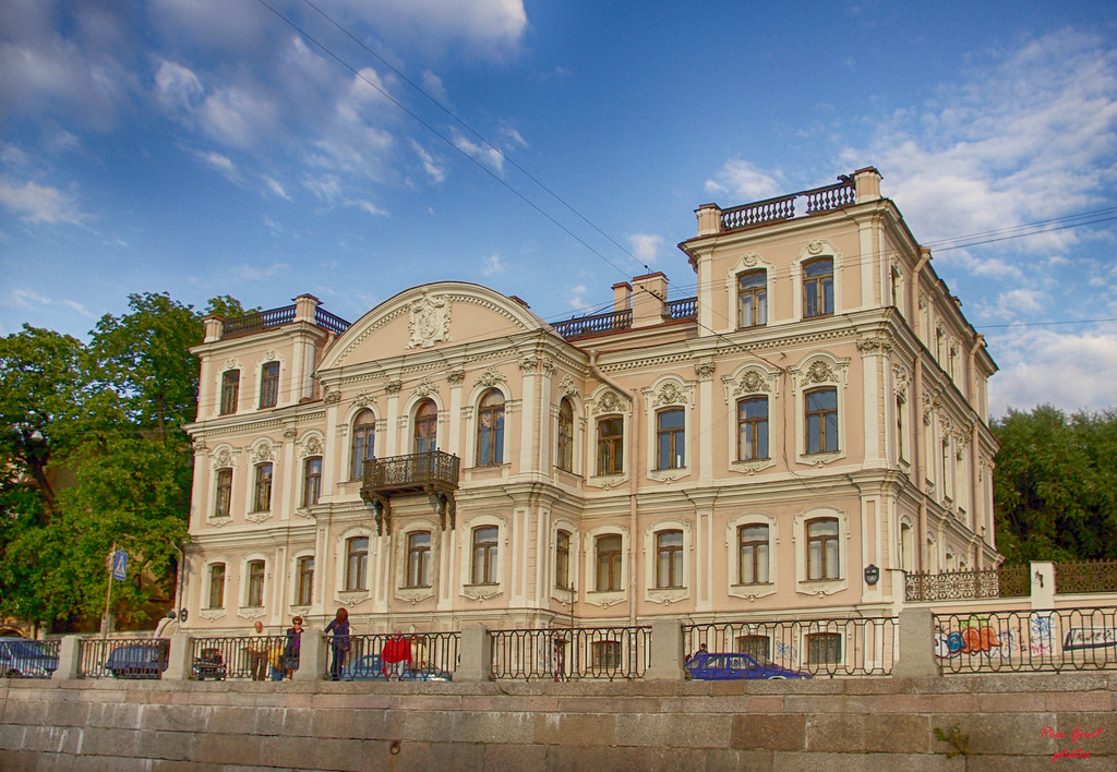 : Fontanka 46, The Mansion of Countess Karlova, Saint-Petersburg.