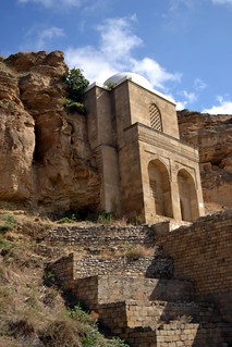 mausoleum in cliff