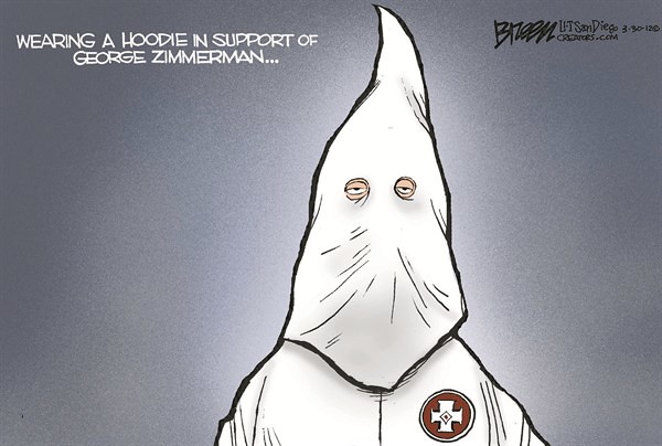 [Image] KKK: Wearing a Hoodie in Support of GEORGE ZIMMERMAN...