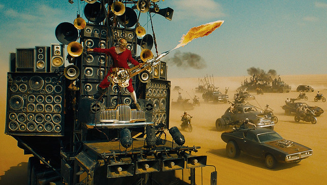 Mad Max: Fury Road Is Almost Stolen By A Flame-Throwing Guitarist
